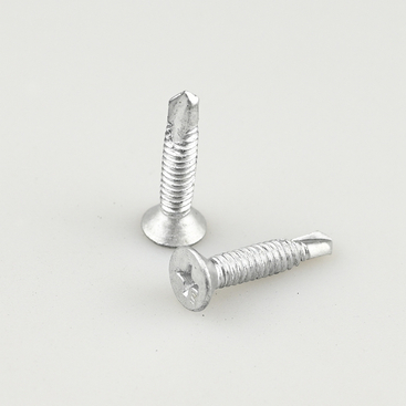 ثنائي المعدن SUS316 + SUS410 برغي فيليبس ذو الرأس المسطح ST4.8-24*25