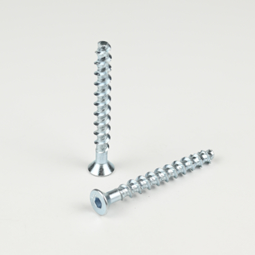 10B21 مرساة برغي خرسانية ذات رأس مسطح بمقبس سداسي M6-5.8*75