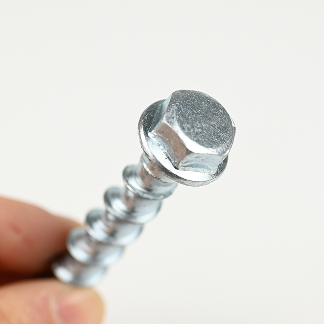 10B21 مرساة برغي خرسانية برأس شفة سداسية M8-7.7*60