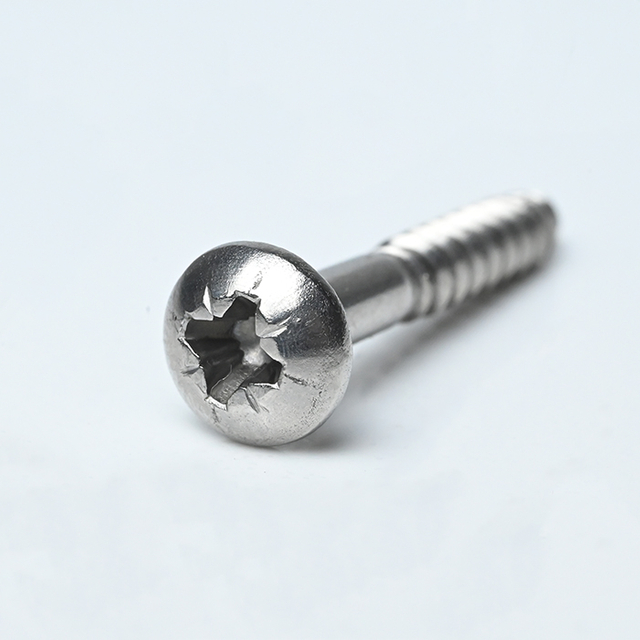 SUS316 برغي خشب بوزي برأس بيضاوي M4-1.8*30