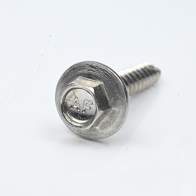 SUS304 برغي خشب سداسي برأس شفة 14#-10*75