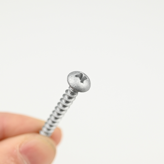 SUS410 برغي فيليبس ذو رأس مستدير T-17 ST4.1-2.1*35