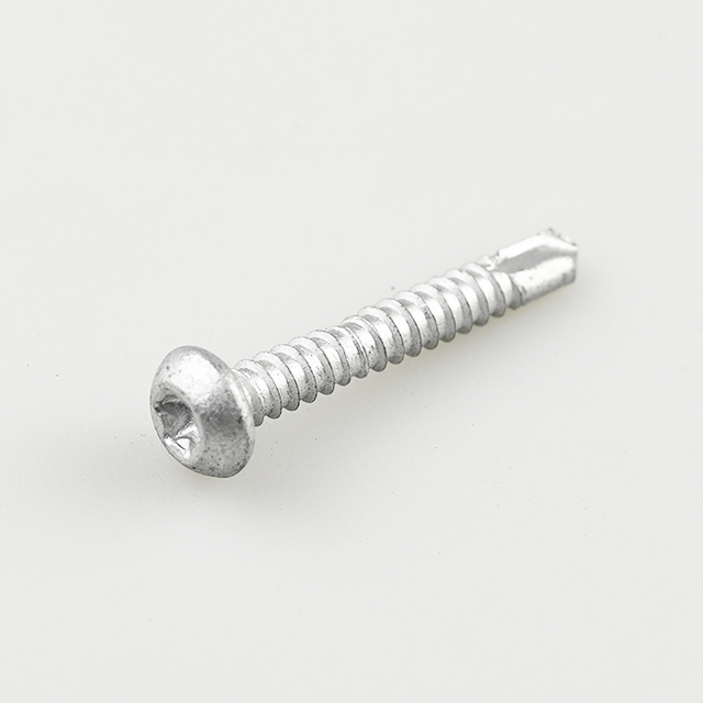 ثنائي المعدن SUS304 + SUS410 عموم رئيس توركس الذاتي الحفر المسمار ST5.5-14 * 38