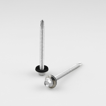 ثنائي المعدن الفولاذ المقاوم للصدأ 304 عرافة شفة رئيس الحفر الذاتي المسمار 12 # -14 * 68